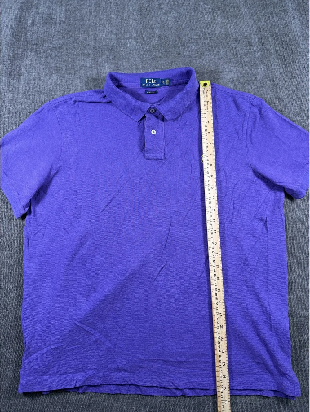 Polo Ralph Lauren Classic Fit Purple Polo Shirt XL